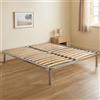 Talamo Italia - Rete letto piazza e mezza Amina, Rete ortopedica a doghe, 100% Made in Italy, Cm 120x190h31