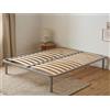 TALAMO ITALIA Rete Ortopedica 13 Doghe Made in Italy 120X190 Multistrato di Betulla-H 28 CM, 120 x 190