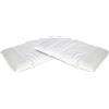 Dmora Talamo Italia - Set di 2 Cuscini per letto, 100% Made in Italy, Guanciale sfoderabile a saponetta in Memory Foam forato, Anallergico e Traspirante, 70x39xh10 cm