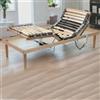 Talamo Italia Rete Letto Singolo Damiana, Rete a doghe in Legno con Motore, 100% Made in Italy, Rete Ortopedica reclinabile motorizzata, Cm 80x190h 34
