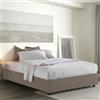 Talamo Italia - Letto matrimoniale Elisa, Letto contenitore con rivestimento in tessuto, 100% Made in Italy, Apertura frontale, adatto per materasso Cm 160x190, Blu