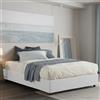 Talamo Italia - Letto matrimoniale Maria, Letto contenitore con rivestimento in tessuto, 100% Made in Italy, Apertura frontale, adatto per materasso Cm 160x200, Grigio