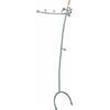HAKU Appendiabiti da Parete Alu, Legno Massiccio, Metallo - Dim. L 67 cm x A 189 cm x P 51 cm, Stile Moderno