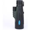 QAXRZCUCD 10-30x50 HD Zoom Monoculare Potente Telescopio FMC Bak4 Prisma Binocolo Impermeabile For Il Campeggio Esterno Viaggi Bird Watching Oculare Potente E Ingrandimento(Green)