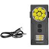 HOOLRZI Funzione A Doppia Luce Base Magnetica Base Magnetica 1000lm Luce Lavoro Ricaricabile Per Emergenze Esterne Torce Ricaricabile