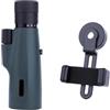 QAXRZCUCD 10-30x50 Zoom HD Telescopio Monoculare Da Campeggio Potente Con Clip For Telefono Treppiede For Guardare Il Binocolo Caccia Agli Uccelli Oculare Potente E Ingrandimento(Green A)