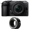 Nikon Kit fotografico personalizzato creato utilizzando NIKON Z30 + Z 16-50 + Adaptateur FTZ II