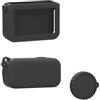 HOOLRZI Guscio protettivo in silicone per action camera, include copriobiettivo, design aderente per copertura protettiva con copriobiettivo
