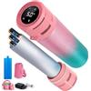 SUNMON Borsa Frigo Elettrica per Insulina, Borsa Termica Tazza Refrigerante Per Insulina Smart USB con Raffreddamento Automatico Frigo per Medicinali da Viaggio Temperatura Regolabile (Rosa Glitter)