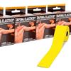 ATS Advanced Training System ATS Taping Elastico® Nastro professionale per fisioterapia, kinesiologia e sport - Rotoli 5cm x 5m Traspirante e resistente all'acqua con +20% di colla (12, Giallo)