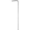 QUARKZMAN Chiavi a Brugola Esagonale a Testa Sferica 2mm Forma L | Chiave Torx Esagonali Metriche a Braccio Lungo Set, Strumento in Acciaio al Cromo Vanadio, per Riparazioni Domestiche