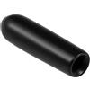 PATIKIL 200pz 3mm Interno Dia Gomma Tubo Estremità Cappuccio Vite Filo Nero | Protezione Copertura, per Viti Bulloni