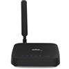 ADOC Voice Box V4, converte il segnale mobile 2G/3G/4G in una linea fissa FXS. Compatibile con teleostazione. Punto Accesso WiFi Hotspot. 2 connettori RJ11.