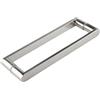 Generic Maniglie per porta della doccia cromate, in acciaio inox, resistente, con funzione push, ideale per box doccia, maniglia di ricambio con passo di 160 mm