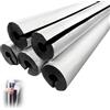 Generico 95cm Guaina Isolante per Tubi Condizionatore, Tubo Isolante Antigelo per Esterni, Tubo Isolato con Foglio di Alluminio per Tubi Acqua Fredda e Calda(TK 20mm/0.8,ID 43 mm/1.7)