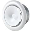 Steinberg14 Valvola a Disco Regolata 100mm - Diffusore Rotondo da Soffitto - Griglia di Ventilazione in Metallo