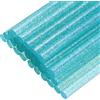 QUARKZMAN 30Pz Stick Colla a Caldo Mini per Pistola per Colla, 4 x 0.28 Colla a Caldo Bastoncini Piccoli Ricariche per Lavori Artistici Fai Da Te, Blu Trasparente Glitteratoato