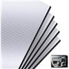 FORETOGO 5 Pezzi Tappetini Isolanti per Auto 25cm x 18cm x 10 mm | Isolante Acustico Impermeabile Kit Auto Tappetini Insonorizzanti e Termoisolanti per Cofani, Tetti, Porte e Bagagliai