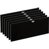 PATIKIL Saldatura Telo Ombra 9 Vetro 4-1/4x 2 6pz Temprato Vetro Nero Oscuranti Piastre Filtranti Coperture Sostituzione per Casco Saldatura Cappuccio