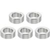PATIKIL M5 Distanziali in Acciaio Inossidabile, 5pz Distanziatore Metallico Acciaio Inossidabile 5,1mm ID x 8mm OD x 3mm L Stainless Steel Spacer Vite Rotondo per 1/5 M5 Bulloni a Vite