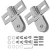 SPORTARC Cerniere girevoli, accessori per box doccia, in acciaio inox, parte superiore inferiore per porta in vetro, accessori per porte di bagno e doccia