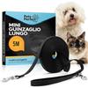 Pets Perfect Guinzaglio da traino ultraleggero da 5 m, per cani di piccola taglia e gatti, guinzaglio per gatti, perfetto per cani, gatti e cuccioli