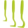 generic Kit di 3 pinzette con gancio per zecche per cani, gatti, cavalli, pulitore per la toelettatura degli animali domestici, verde e blu, bello e pratico