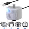Diealles Shine Pompa per Fontana Gatti con LED, USB Pompa di Ricambio Fontanella Gatti per 2.5L Fontana