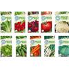 Nojaus Sėklos Semi di Ortaggi Alta Resa Profi - 10 Varietà Professionali | Kit Semi Premium per Orto | Ibridi Resistenti e Produttivi per Giardinaggio e Coltivazione