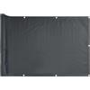 vidaXL Paravento da Balcone in Tessuto Oxford 90x600 cm Antracite