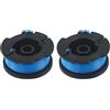 YUETTYY Bobina di ricambio per decespugliatore, 1/2/4/10 pezzi, bobina per decespugliatore Black & Decker per BCSTA536, bobina di taglio automatica (2 pezzi)