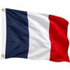 Valoris Flags Bandiera Francia 60x90 cm Francese Tricolore Resistente Esterno Interno | Tessuto di Alta qualità | Cuciture Rinforzate | Occhielli in Ottone | Colori Vivaci | Facile da Fissare | Utilizzo Versatile