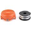 Zhanhai Copertura di ricambio per bobina e bobina per decespugliatore Black & Decker GL675 GL680 GL685 GL686 GL687 GL690