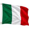 Valoris Flags Bandiera Italia 60x90 cm Italiana Poliestere Resistente Esterno e Interno | Tessuto di Alta qualità | Cuciture Rinforzate | Occhielli in Ottone | Colori Vivaci | Facile da Fissare | Utilizzo Versatile