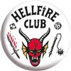 ‎PYRAMID INTERNATIONAL Pyramid International Stranger Things 4 Hellfire Club Badge
