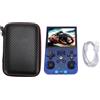 AurSoltriad Console di gioco portatile R36PRO, console di gioco retrò con schermo IPS da 3,5 pollici 640x480, batteria da 4000 mAh, supporto per oltre 60 emulatori, lettore di giochi portatile (ShChGB)