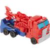 Transformers Bumblebee Cyberverse Adventures Dinobots Unite 1-Step Changer Optimus Prime 4.2 Action Figure per bambini dai 6 anni in su
