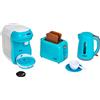 Theo Klein 9519 Bosch Breakfast Set I Kitchen Accessory Set Consisting of Toaster, Coffee Maker and Electric Kettle I Toys for Children Aged 3 and over