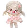 niannyyhouse Bambola di Peluche da Ragazza umanoide da 20 cm, Senza attributo, Corpo Normale indossabile, Abbigliamento da Indossare Come Regalo (a-31 Senza Scheletro)