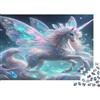 xBnQwLtRfMvKp Unicorno Magico Puzzle 1000 Pezzi carta adulto ali da fata Puzzle per Adulti relax decorazione regalo 70x50cm/1000pcs