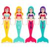 AURALIN Set di accessori per immersioni, 4 pezzi, accessori per l'allenamento del nuoto, articoli per sport acquatici, per piscina, affondamento e galleggiante, per principianti e famiglia, design