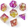 SLAKOZYT D&D - Set di 7 dadi poliedrici per MTG