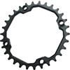 Generic Corona 104BCD 30T Rotonda for Bicicletta, Corona Stretta e Larga for MTB, Piastra for guarnitura, Piastra for Denti for Mountain Bike, BCD, Corona 104(Black 30T)