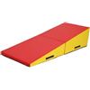 TISHITA Tappetino Allenamento Bambini Materasso Palestra Cuneo Rampicante Materassino Ginnastica Cuscino Cadute in Schiuma E Rivestimento Pvc Resistente, 80 60 30cm, Pieghevole