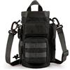 Jorzer Portaborraccia, Portaborraccia da 2 Litri con Multitasche Borsa a Tracolla Impermeabile in Nylon per Bottiglia d'Acqua con Tracolla per Ciclismo ed Escursionismo