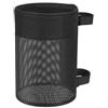 KQFCAZRE Sports Ball Container Borsa Rete Porta Palline Contenitore Cilindrico Organizzatore in Poliestere a Rete con Accesso Rapido E Fissaggio a Recinzione