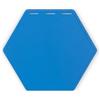 Tdoutop Tappetino Esagonale da Equilibrio Piastra Allenamento Agilità Coordinazione Superficie Antiscivolo Flessibile per Esercizi di Piede Rapido Adatto per Sportivi Palestra Campo, color to 1