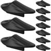 Abaodam 10 Pezzi Bicycle Frame Plug Buckle in Nylon Nero, Design Incassato a Foro Singolo, per Shifter e Derailleur, per Ciclismo, Gestione Ordinata dei Cavi del Telaio Bici