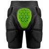 FewNvWa Pantaloncini Protettivi Adulti con Imbottiture Anca Coscia Glutei Osso Sacro Traspirante Elasticizzati con Fascia in Vita Adatti Sotto Abbigliamento , Nero-Modello A Temperatura Normale , XXL