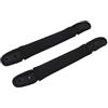 Lapiglo Corrimano in neoprene per tavola da surf, 2 pezzi, per paddleboard, cinghia per il trasporto, strumento di salvataggio per surf, nero, 40 cm